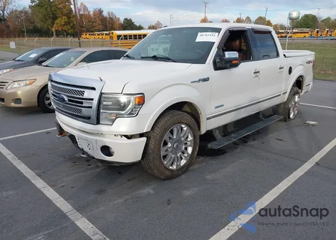 2014 Ford F-150 Platinum from USA, damaged, VIN 1FTFW1ET1EFB06866